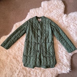 Madewell quilted coat